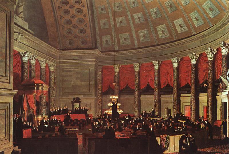 Samuel Finley Breese Morse Congress Hall France oil painting art